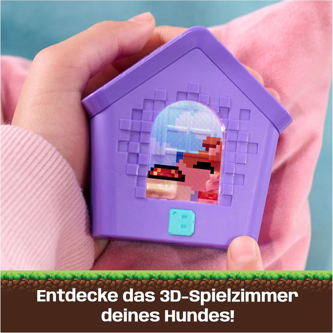 Bitzee - Doghouse, 15 Digitale Welpen zum Anfassen, Interaktives Spielzeug mit 15 Hunden, die auf Be