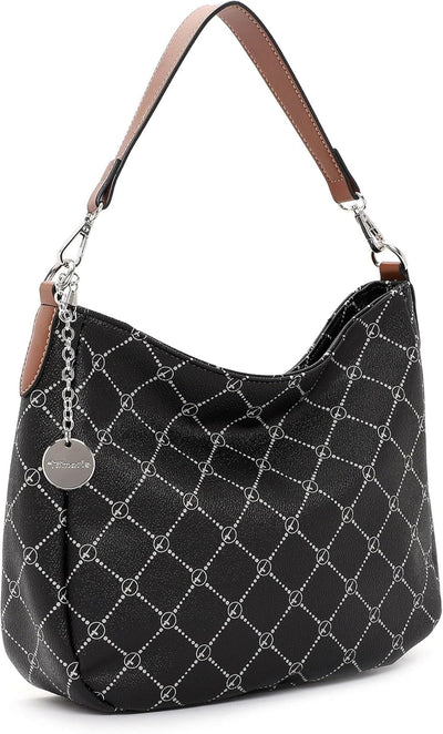 Tamaris Beutel TAS Anastasia 30901 Damen Handtaschen Print black 100 Einheitsgrösse Black 100, Einhe