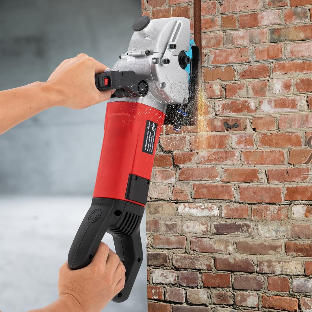 Mauernutfräse | Kabelfräse Wand | Betonschlitzmaschine, Schlitzmaschine Mit Laserpositionierung + Ka