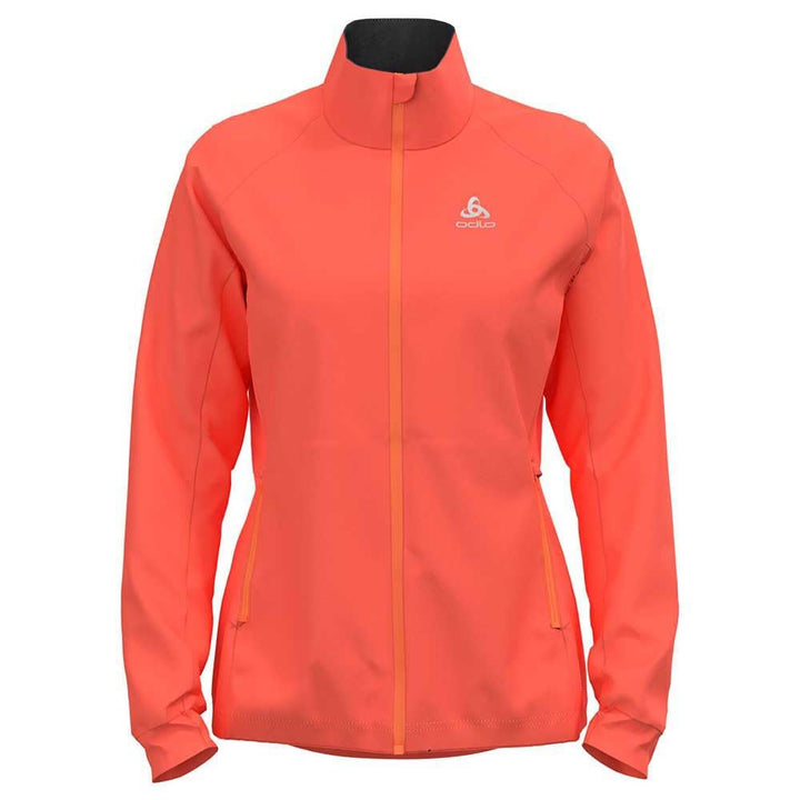 Odlo Damen Brensholmen_612661 Jacket S Living Coral, S Living Coral