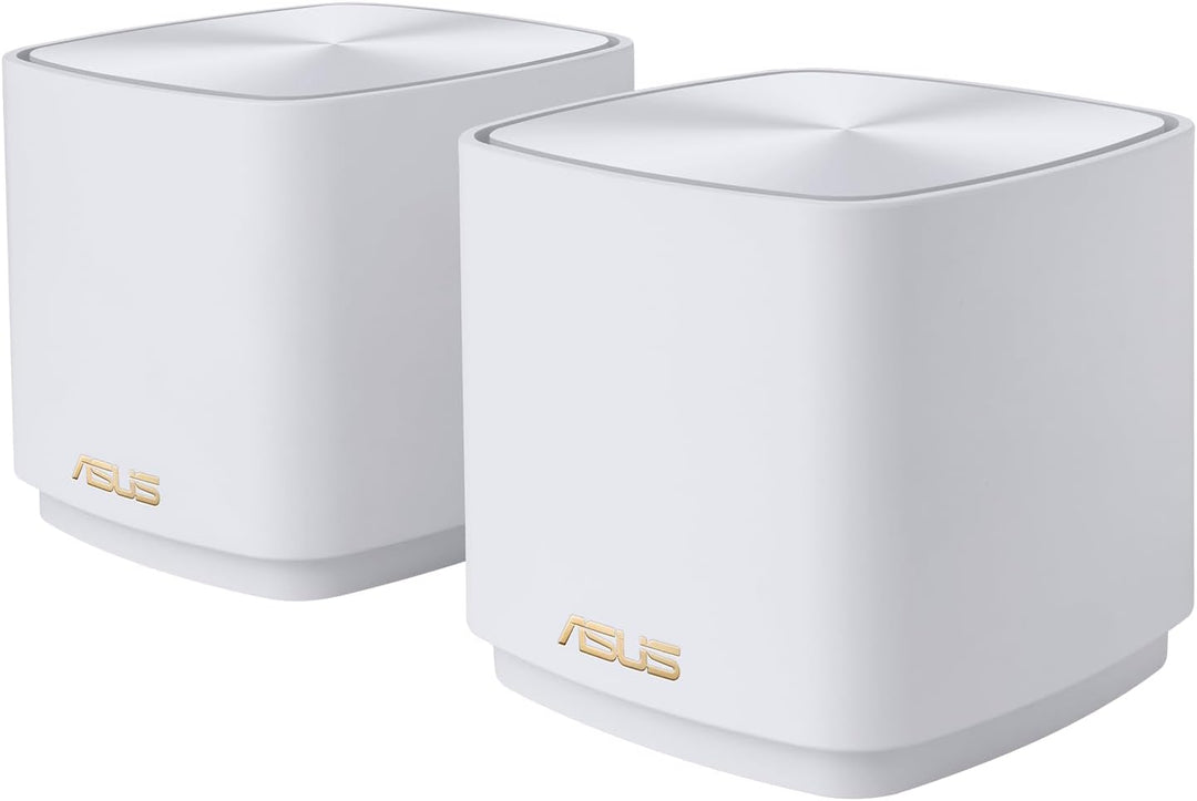ASUS ZenWiFi XD5 AX3000 2er Set Weiss kombinierbarer Router (Whole-Home Mesh WiFi 6 System, Abdeckun
