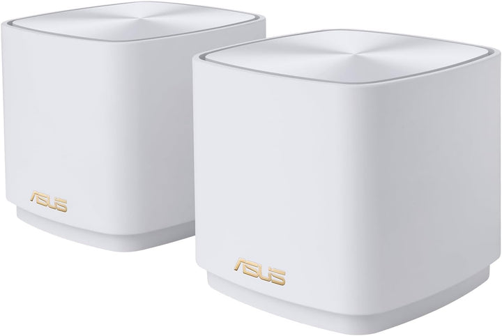 ASUS ZenWiFi XD5 AX3000 2er Set Weiss kombinierbarer Router (Whole-Home Mesh WiFi 6 System, Abdeckun