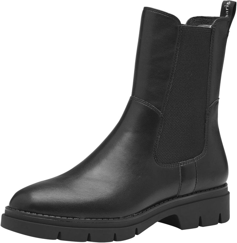 Tamaris Damen Chelsea Boot 1-25449-41 normal 36 EU Schwarz, 36 EU Schwarz