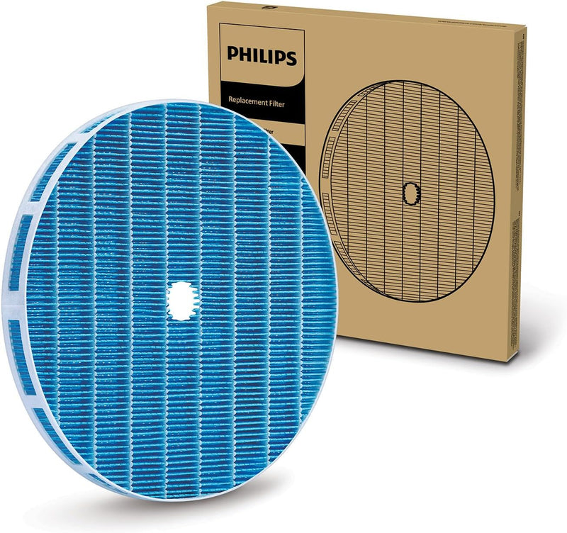 Philips NanoCloud Luftbefeuchter Ersatzfilter, Aktivkohle, 12 Monate Lebensdauer, Kompatibel mit AC2