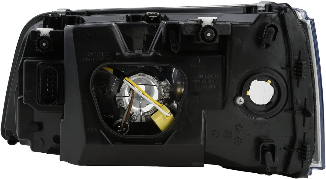 Johns, Scheinwerfer passend für VW Transporter T5 04/03-10/09 rechts + Leuchtmittel