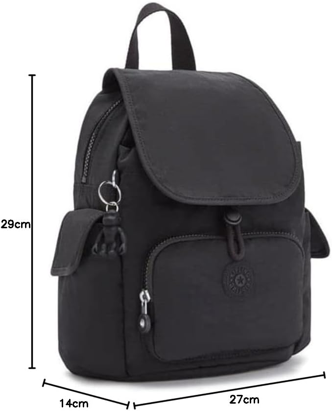 Kipling CITY PACK MINI Kleiner Rucksack Black Noir, Black Noir