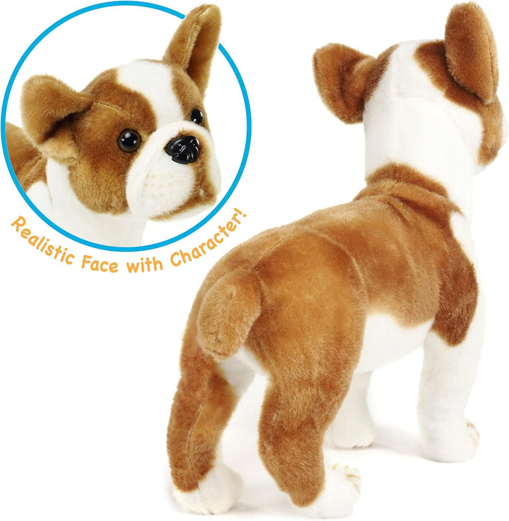 Bobby The Boston Terrier Boxer - 14 Inch Stuffed Animal Plush