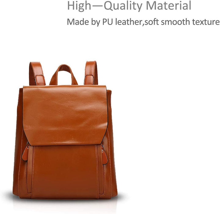NICOLE&DORIS Mode Damen Rucksack Henkeltaschen Schulrucksack Reisen Daypacks Outdoor Tasche Weich PU