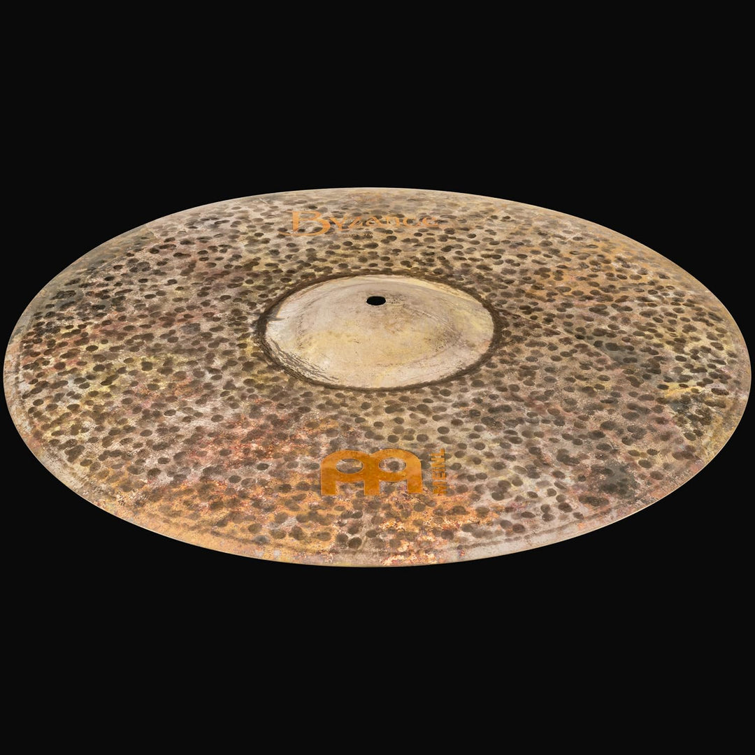 Meinl Cymbals Byzance Extra Dry Crash Thin 19 Zoll (Video) Schlagzeug Becken (48,26cm) B20 Bronze, N