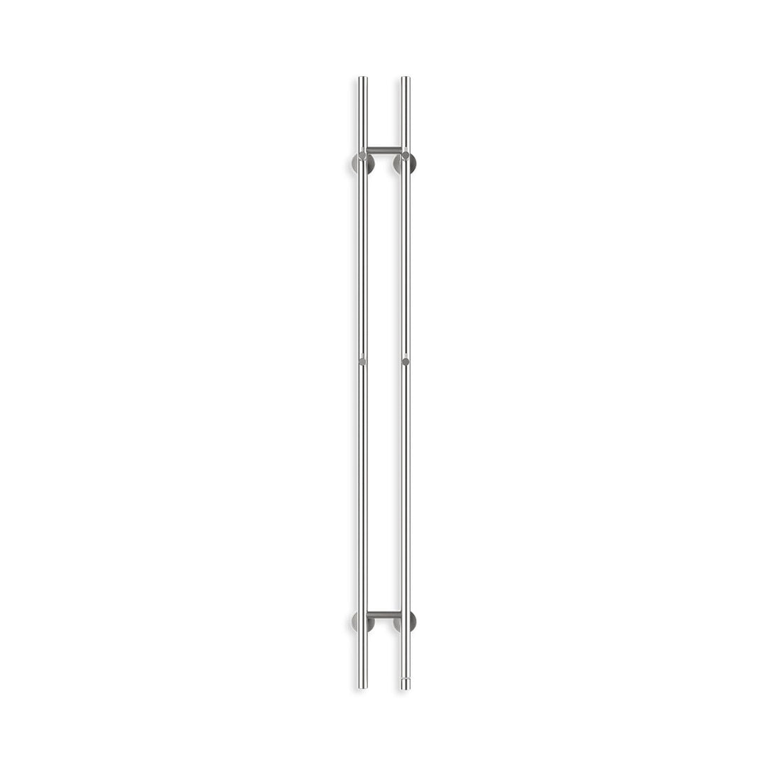 CREATE/WARM Towel Tube/Elektrischer Handtuchhalter mit 2 Stange Edelstahl/Vertikales Design, 2 Tempe