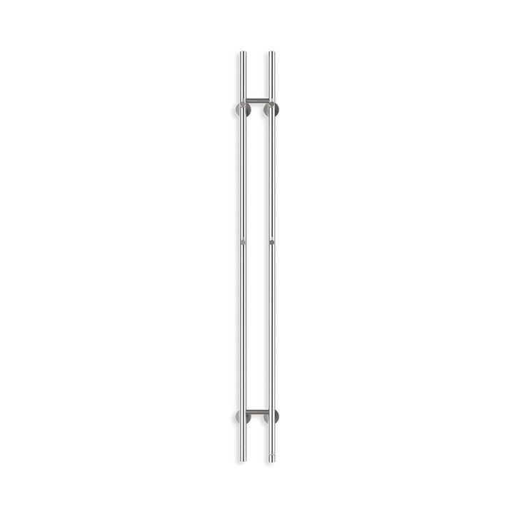 CREATE/WARM Towel Tube/Elektrischer Handtuchhalter mit 2 Stange Edelstahl/Vertikales Design, 2 Tempe