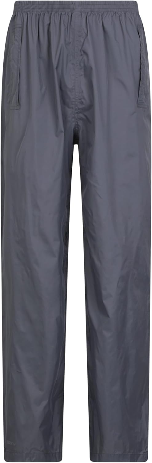Mountain Warehouse Pakka wasserdichte Überziehhose für Herren - Schnell trocknende Regenüberhose, ve