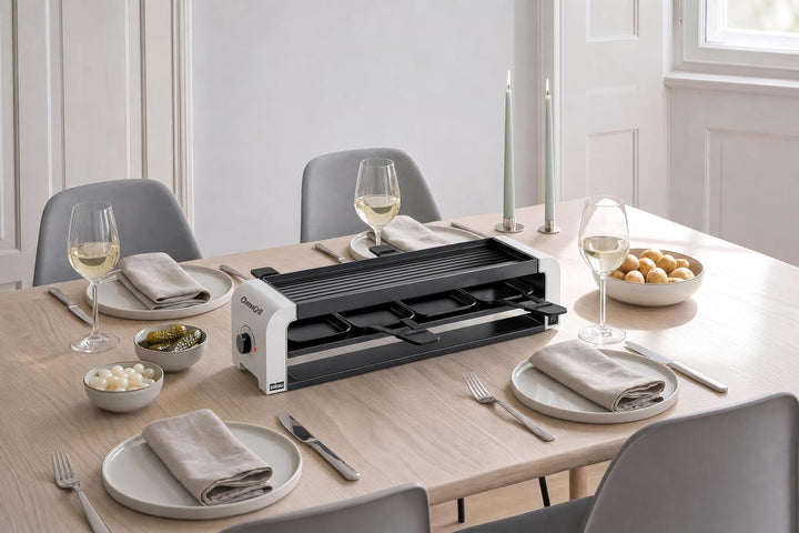 Stöckli Raclette CheeseGrill 4 Connect White