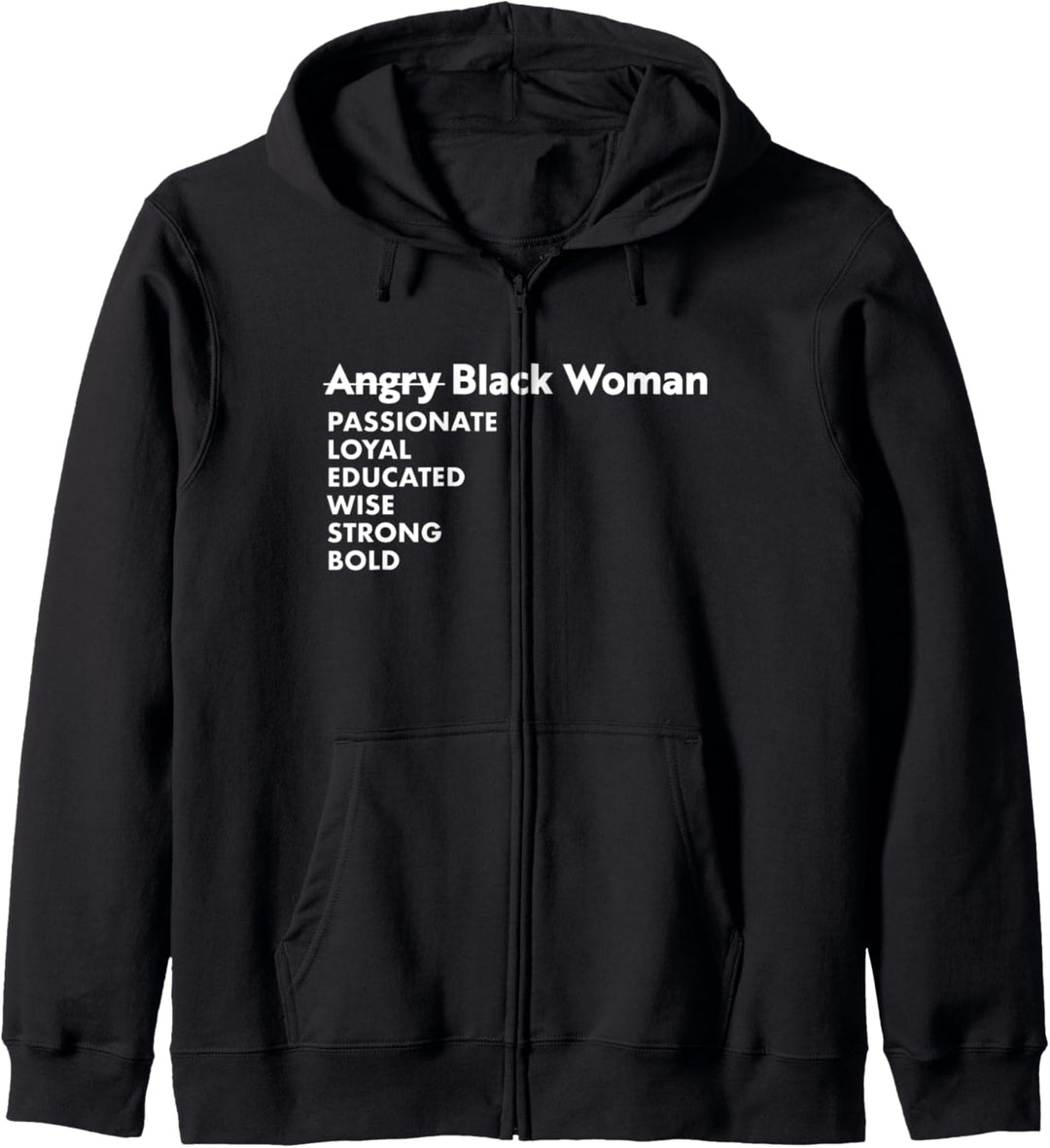 Angry Black Woman Stereotypes Kapuzenjacke