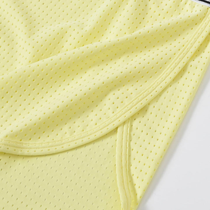 BIATWOWR Herren Transparent Sexy Boxershorts Männer Atmungsaktiv Bequem Unterhose Seitlichem Schlitz