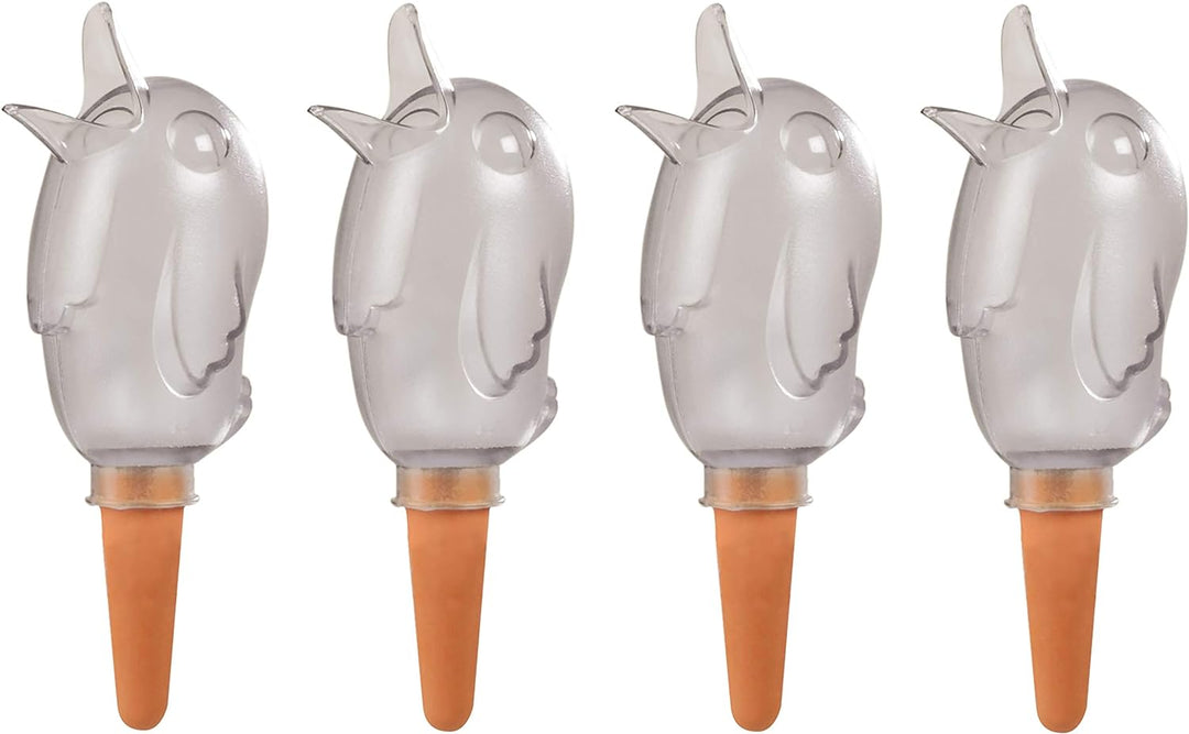 Scheurich 4er-Set Bewässerungskugel 220ml Transparent Wasserspender Bördy M (Klar) Wasserspeicher Tr