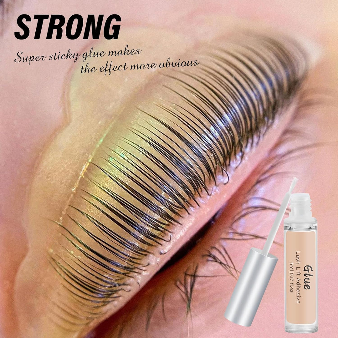Libeauty Lash Lift und schwarzes Farbstoff -Kit, Wimpernperm und Stuhllaminierung mit schwarzem Tint