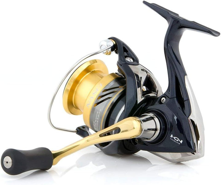 SHIMANO Nasci, Spinning Angelrolle mit Frontbremse C2000S, C2000S