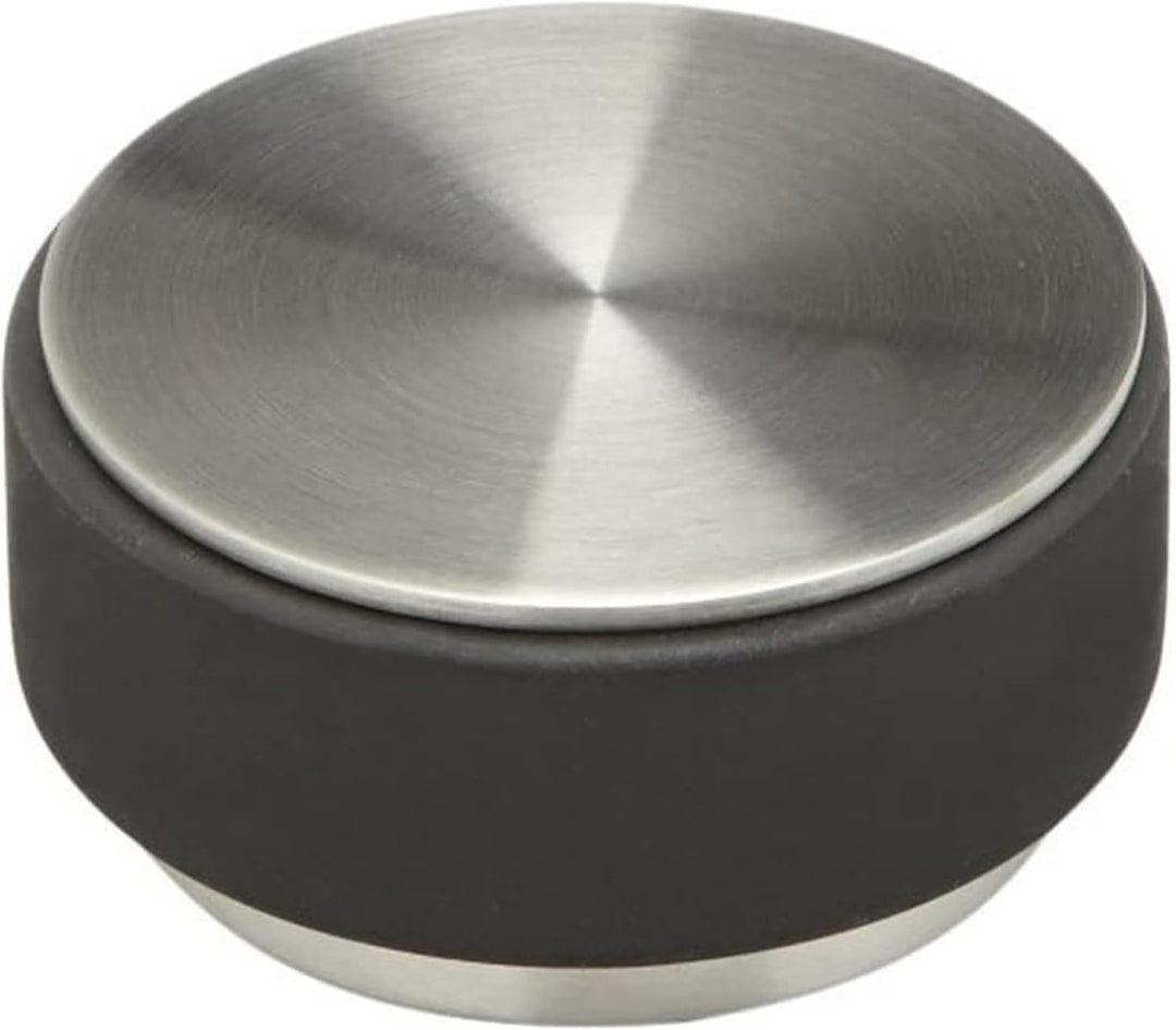 blomus -STOP- Türstopper aus Edelstahl, 1 KG schwere Ausführung, gummiert für jeden Untergrund, Türp