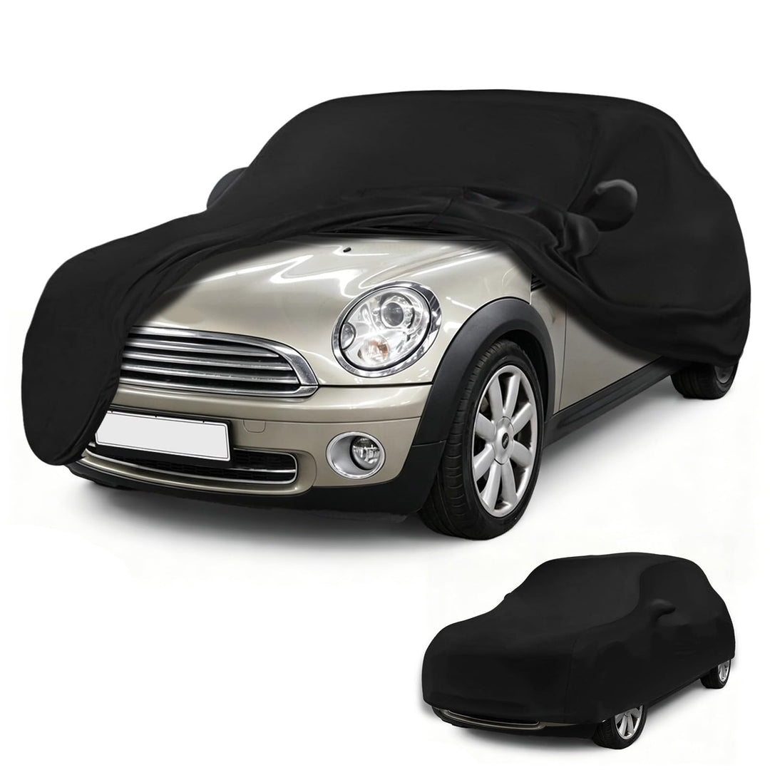 Autoabdeckung Indoor für BMW MINI Cooper 3 2000-2026, Elastisches Innenbereich Auto Abdeckplane Auto