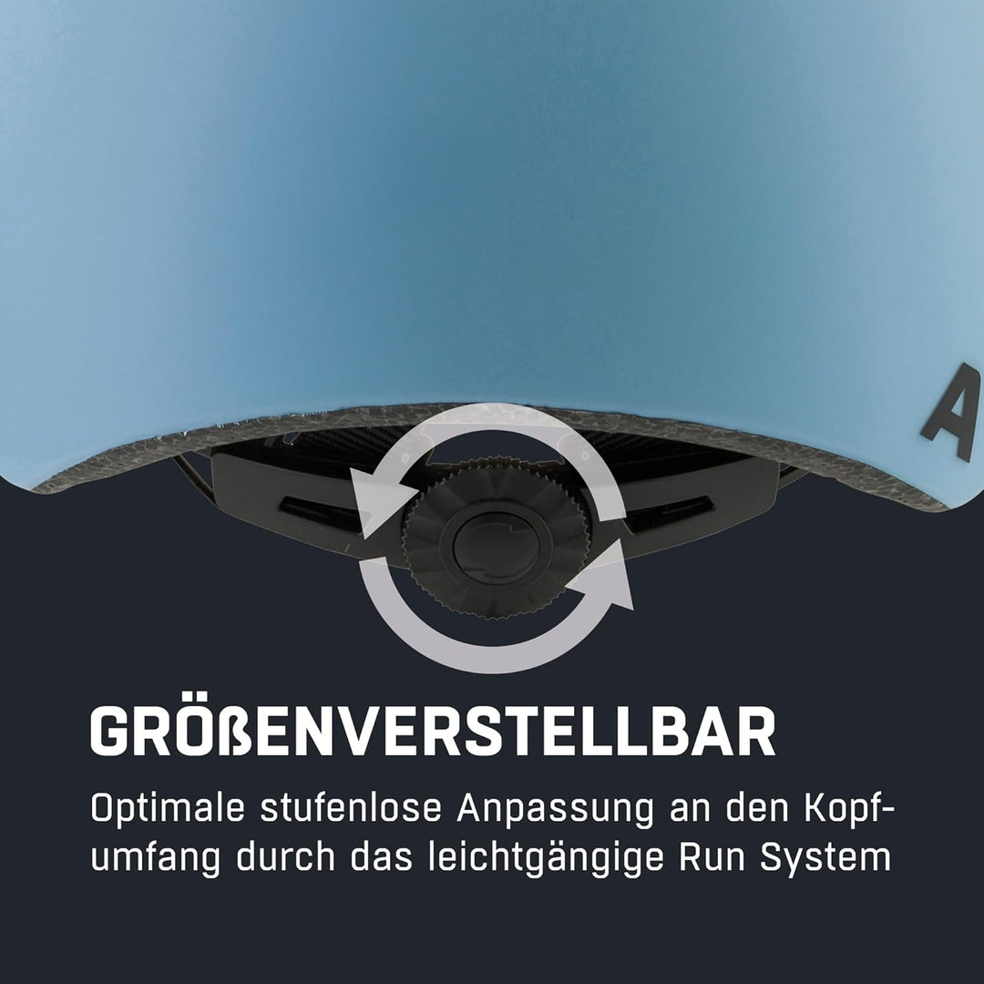 ALPINA BROOKLYN - Beleuchteter, Robuster und Komfortabler Urban Fahrradhelm Mit LED-Licht Für Erwach