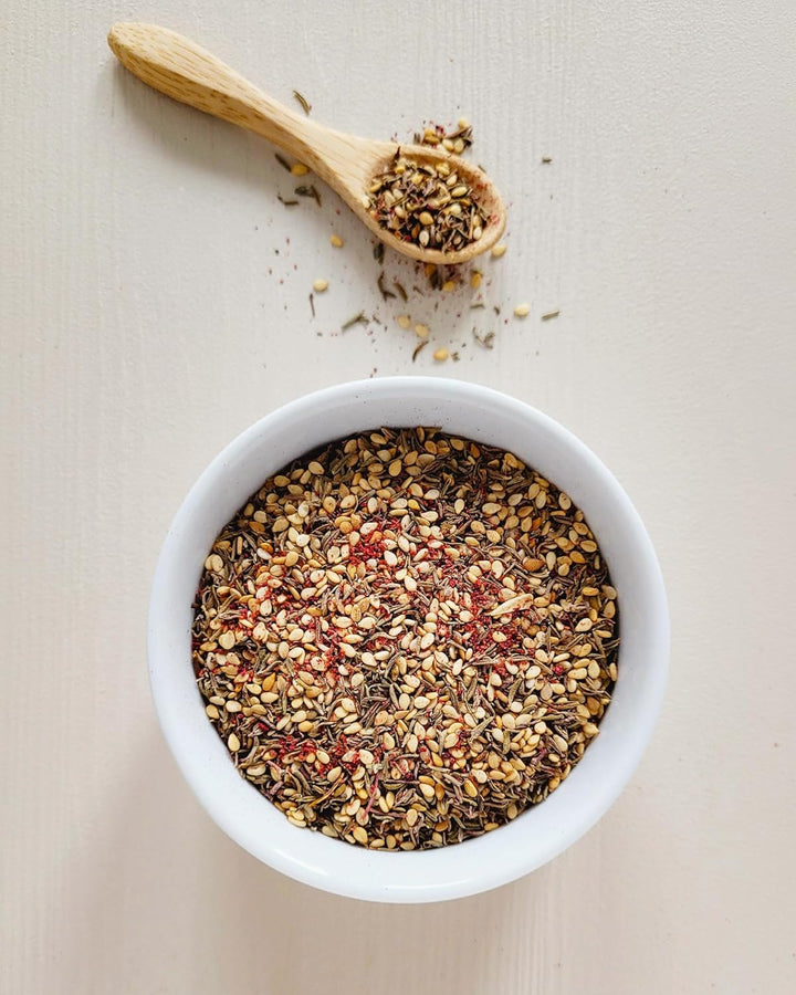 Zaatar Gewürzmischung 1Kg von Green Essence - Za’atar arabische Gewürze ohne Salz - orientalische Ge