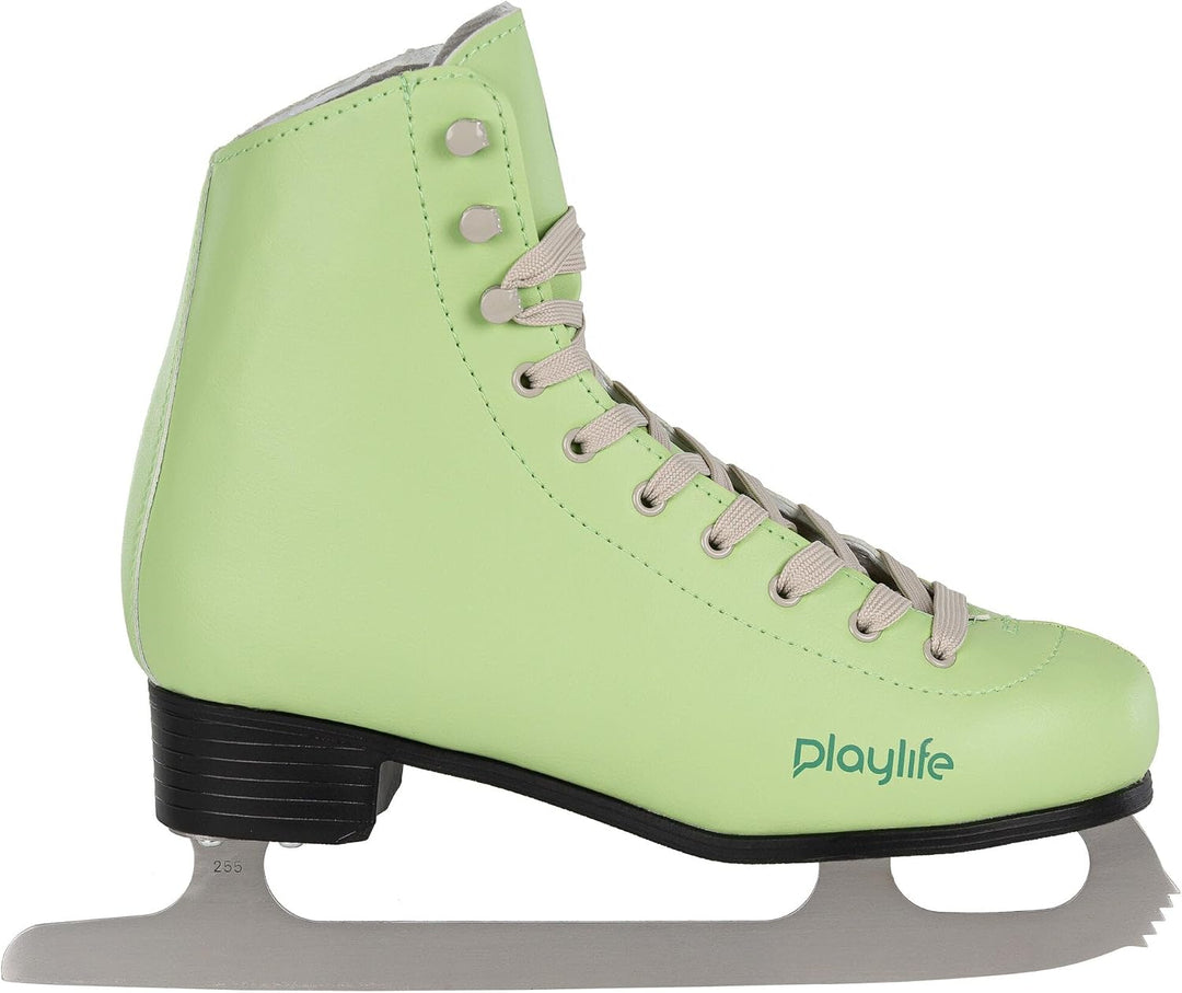 Playlife Schlittschuhe für Damen - Eislaufschuhe Mint Grün - Ice Skate in Gr. 35-42 - Eiskunstlaufsk