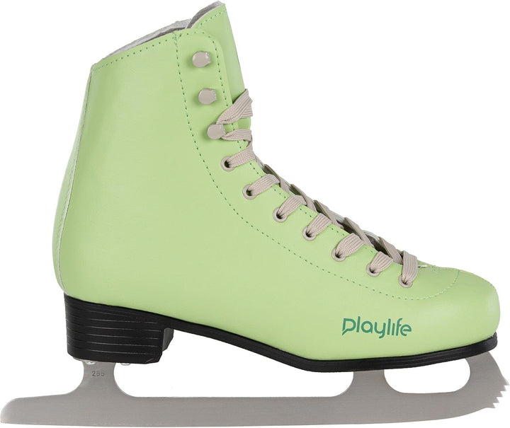 Playlife Schlittschuhe für Damen - Eislaufschuhe Mint Grün - Ice Skate in Gr. 35-42 - Eiskunstlaufsk
