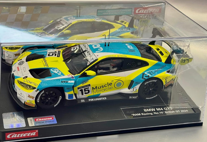 Carrera BMW M4 GT3 'RAM Racing, No. 15' British GT 2024