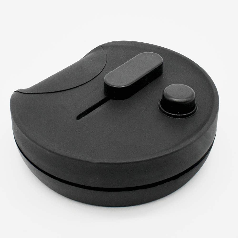 Universal Dimmer 60-300W Rund Fussdimmer HV 230V mit Schieberegler u. Druckschalter Mod.1012 incl. A