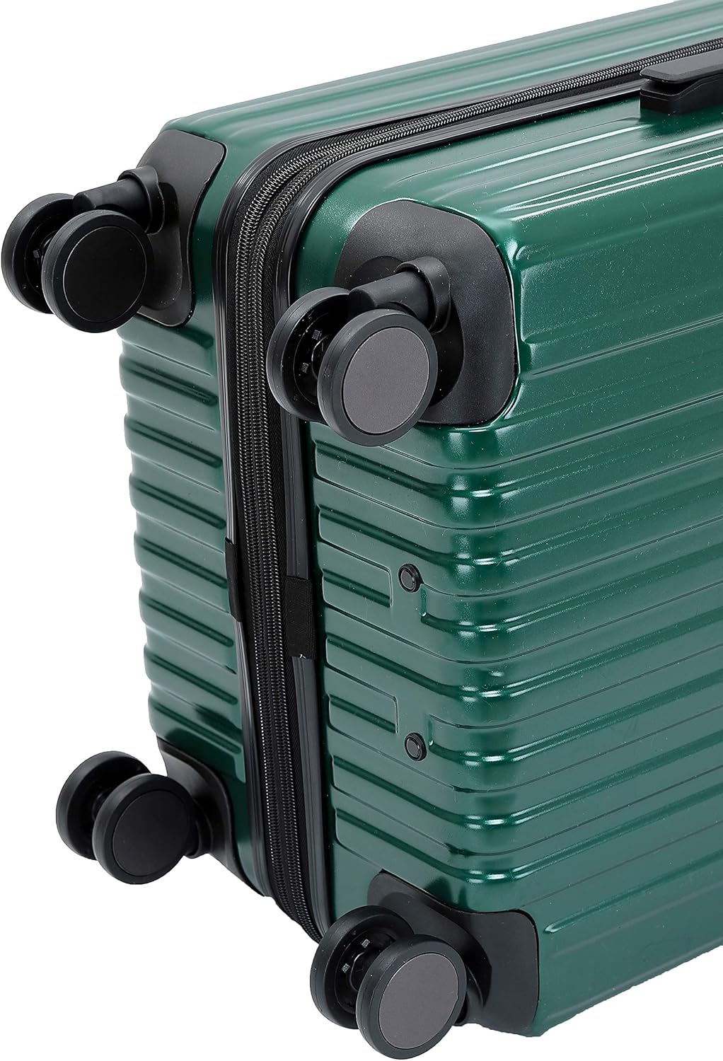 M816 TSA-Schloss, Dehnungsfuge, Teleskopgriff, Reisekoffer mit 4 Rollen, Hartschale, Mittle 65cm, Du