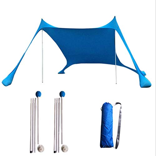Strand Schatten Zelt Markise 4-5 Personen Strand Sonnencreme wasserdichte leichte Blockierung und el