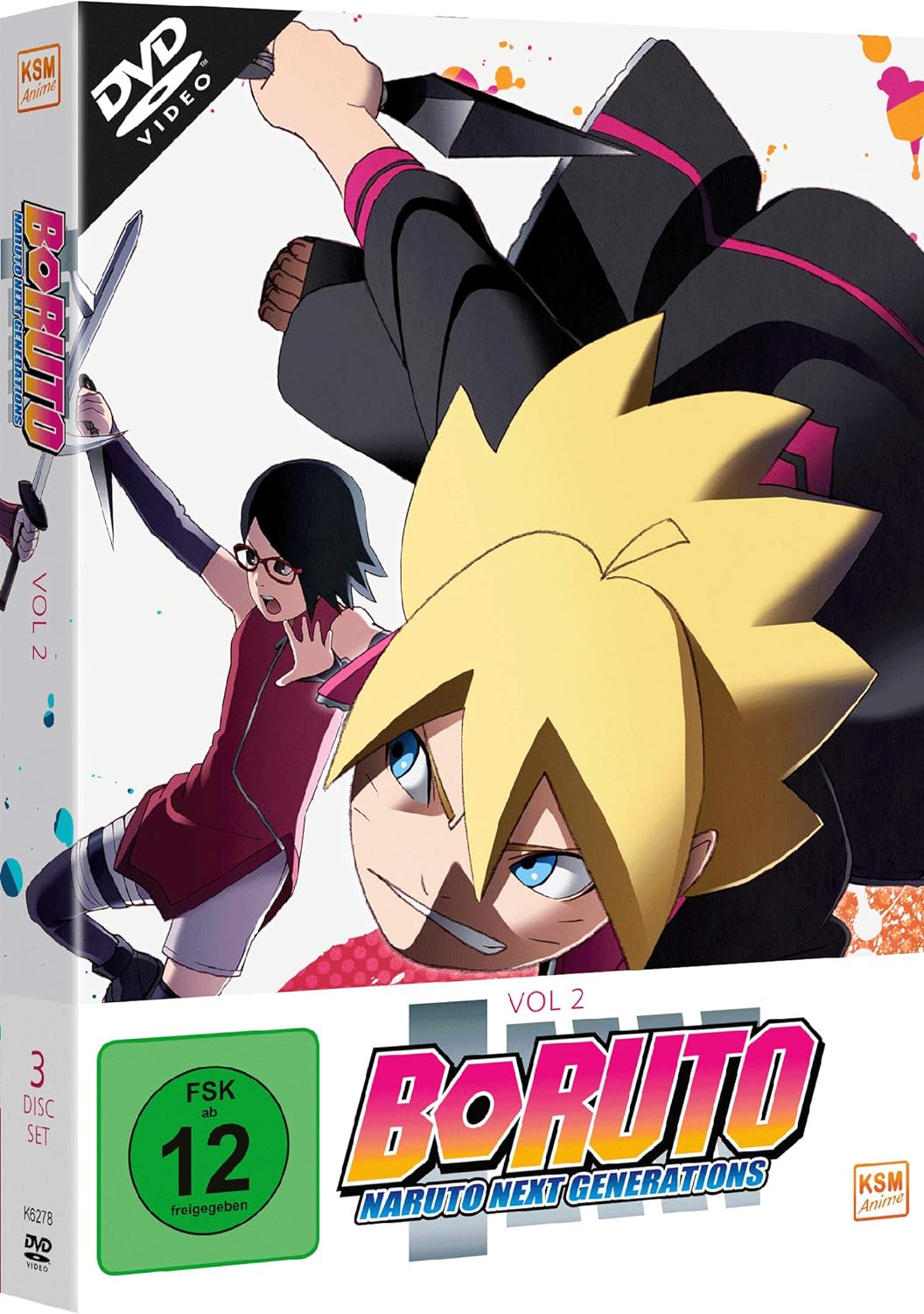 Boruto: Naruto Next Generations - Volume 2 (Episode 16-32) [3 DVDs], DVD