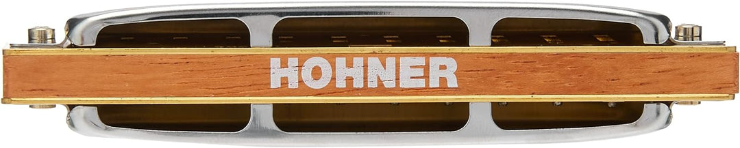 Hohner Blues Harp Mundharmonika in F-Dur Single, Single