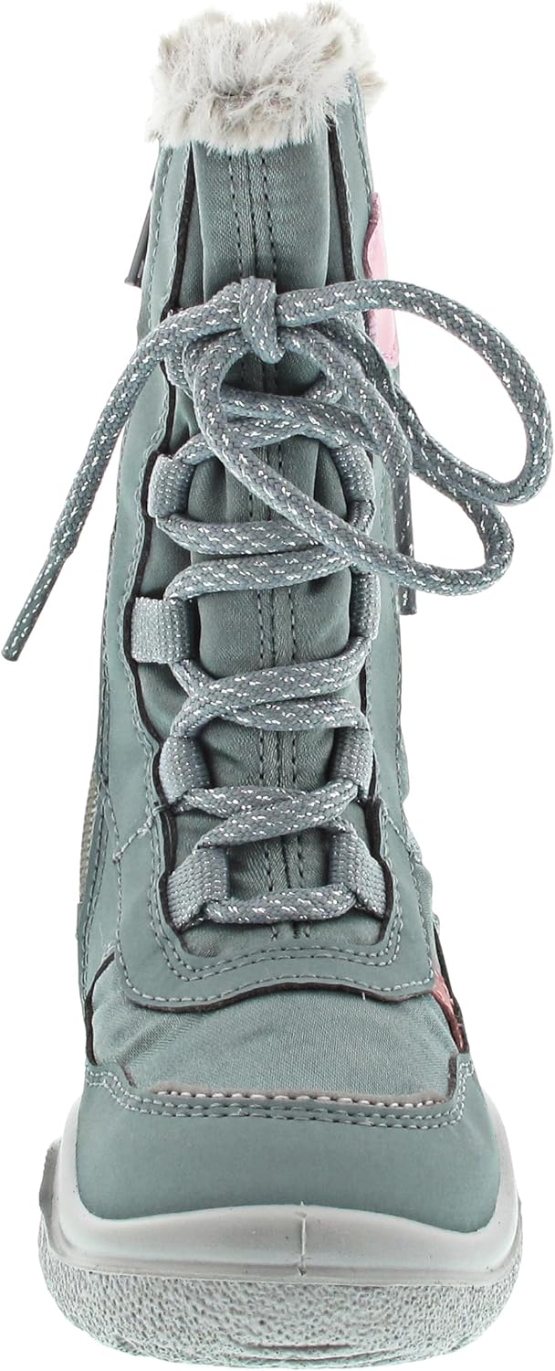 Superfit Mädchen Crystal Schneestiefel 25 EU Schmal Hellgrün Rosa 7500, 25 EU Schmal Hellgrün Rosa 7