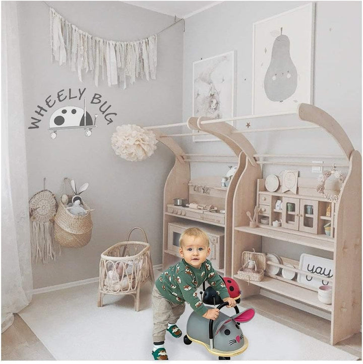 Wheelybug Rutscher 2 Teile Set Kinder Rutschauto Rutschtier Tier Jungen Mädchen Wheely Bug gross ode