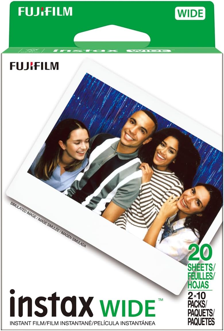 Fujifilm Instax Wide Instant Folien für Fuji Instax Wide 210 200 100 300 5 Stück
