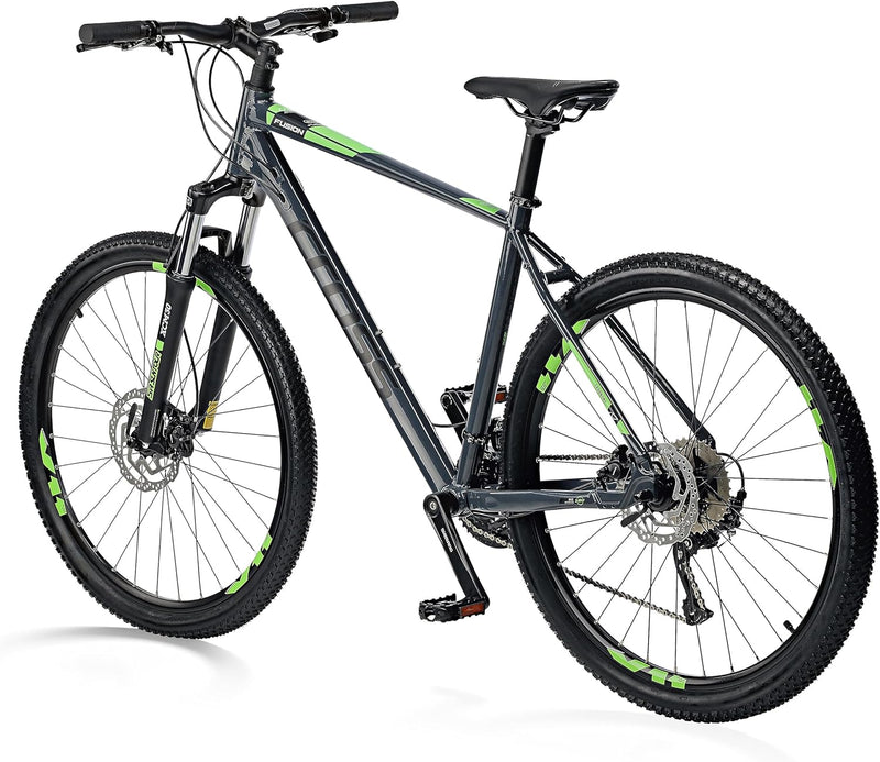 Airtracks 27,5 Zoll Mountainbike Herren MTB Fahrrad Hardtail Fusion 27 Gang Shimano ALIVIO RD-M3100