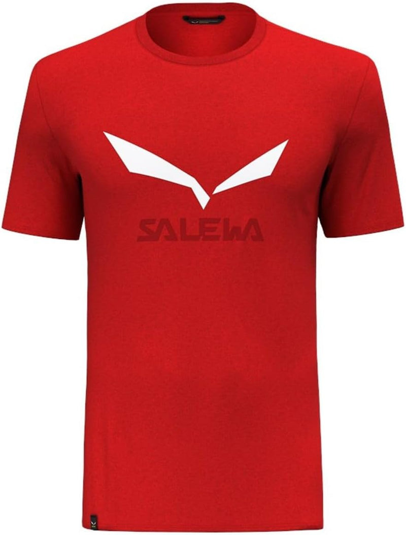 Salewa Herren Solidlogo Dry M T-shirt T-shirts XXL Flame, XXL Flame