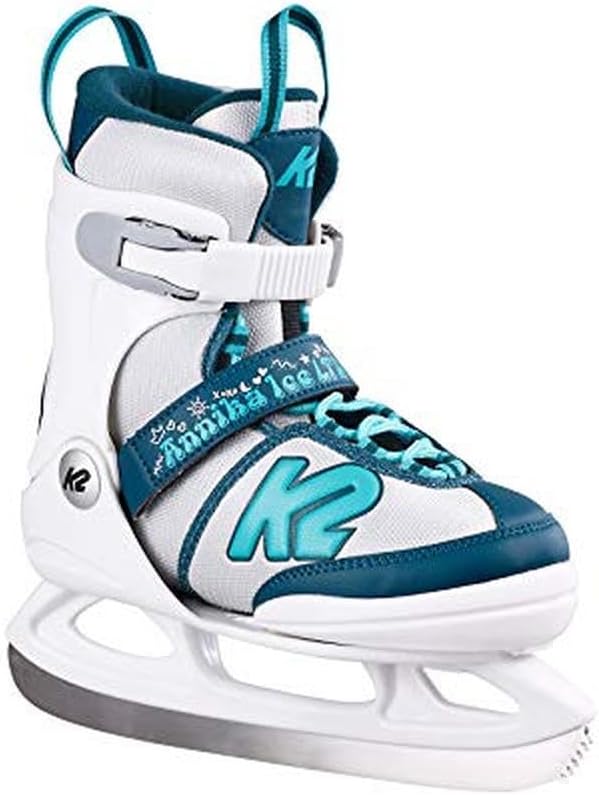 K2 Skates Mädchen Schlittschuhe Annika Ice Ltd, white - blue, 25E0308
