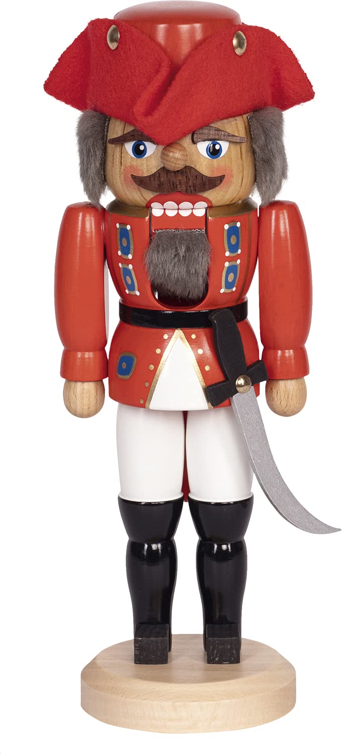 Saico Nussknacker, Holz, rot, 29cm