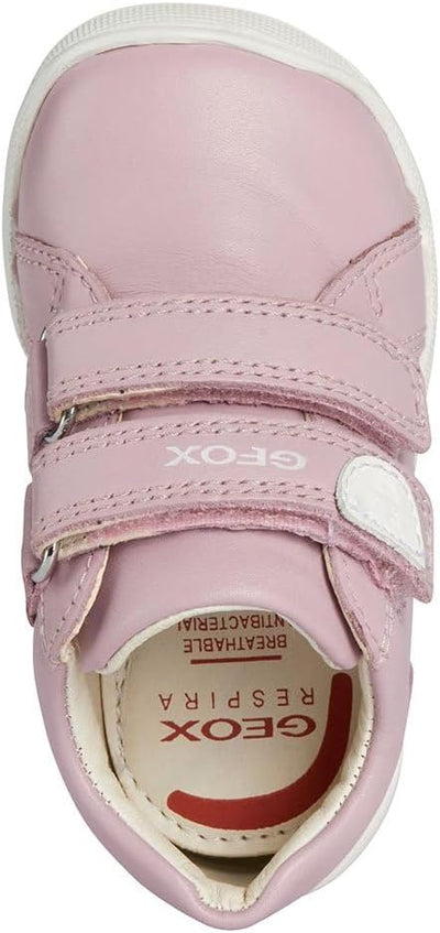 Geox Mädchen B Macchia Girl First Walker Shoe 23 EU Rose, 23 EU Rose