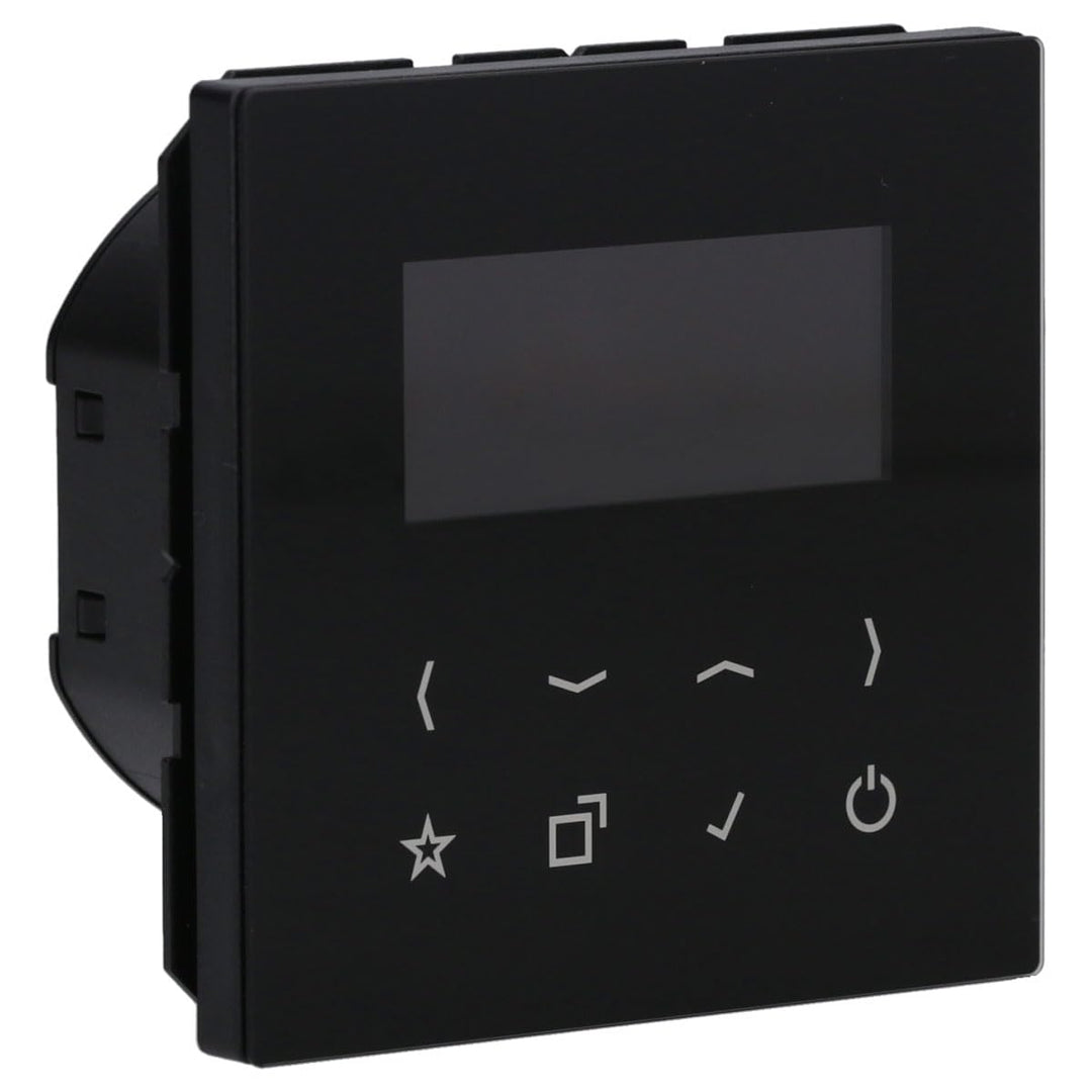 Jung DAB LS BT SW Smart-Radio, DAB+ und Bluetooth, Schwarz Schwarz (Black), Schwarz (Black)