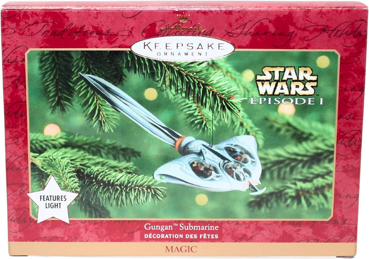 Unbekannt Star Wars: Episode I - Gungan Submarine - Features Light - Christmas Tree Ornament - Hallm