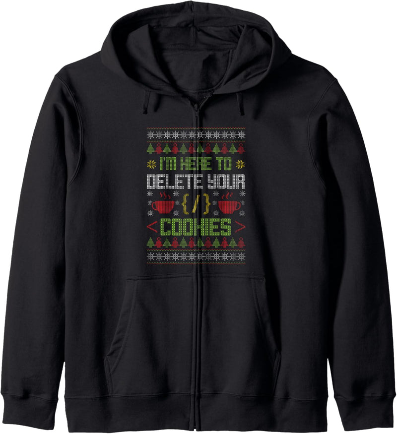 Weihnachten Programmierer Computer Nerd Weihnachtsfeier Xmas Kapuzenjacke