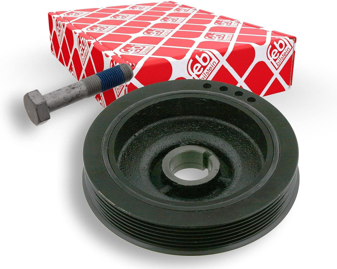 febi bilstein 33785 Riemenscheibe (entkoppelt) für Kurbelwelle, mit Schraube , 1 Stück