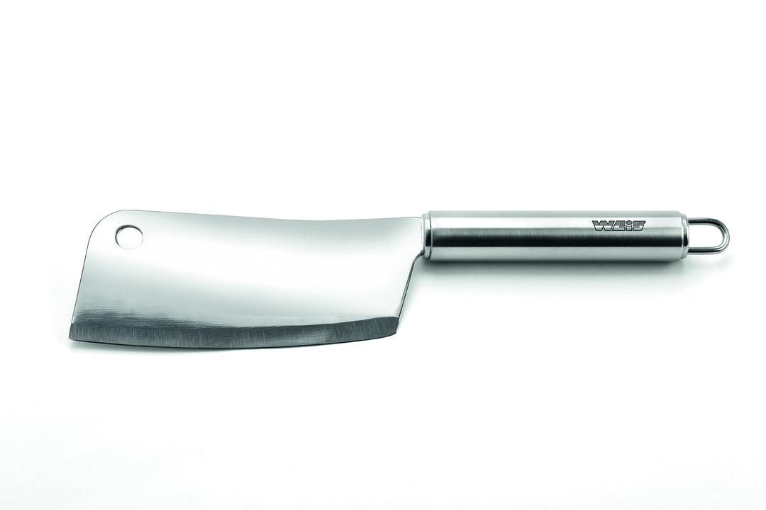 Weis Fleischbeil, Edelstahl, Silber, 25 x 5.3 x 2 cm