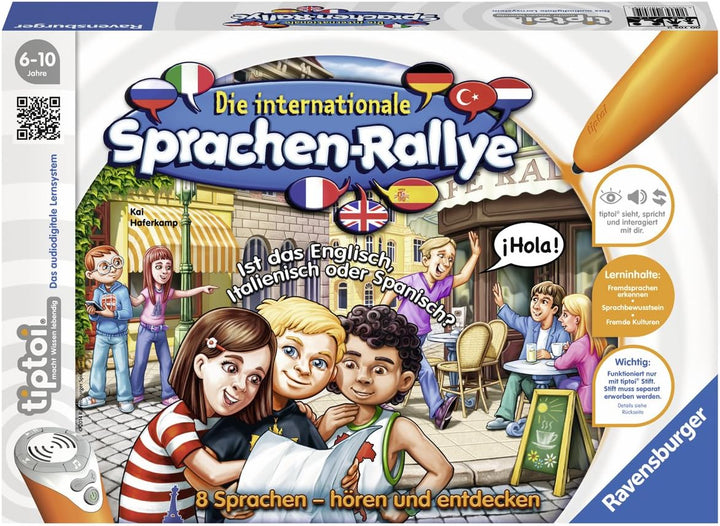 Ravensburger 00705 - tiptoi Die internationale Sprachen-Rallye