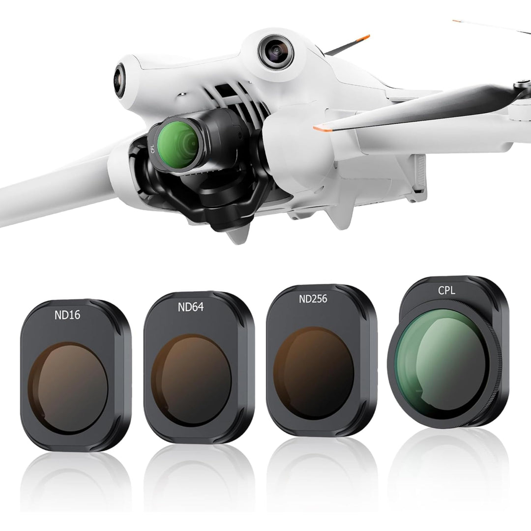 Mini 4 Pro ND CPL Filter Set 4 Teilig,Polfilter ND-Filter für DJI Mini 4 Pro Fly More Combo mit Filt