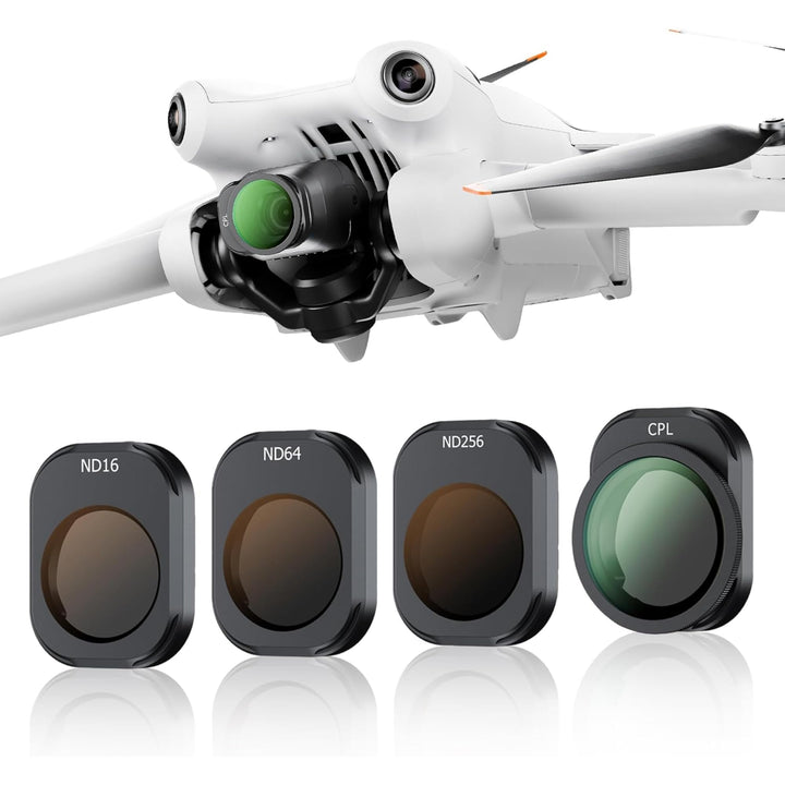 Mini 4 Pro ND CPL Filter Set 4 Teilig,Polfilter ND-Filter für DJI Mini 4 Pro Fly More Combo mit Filt